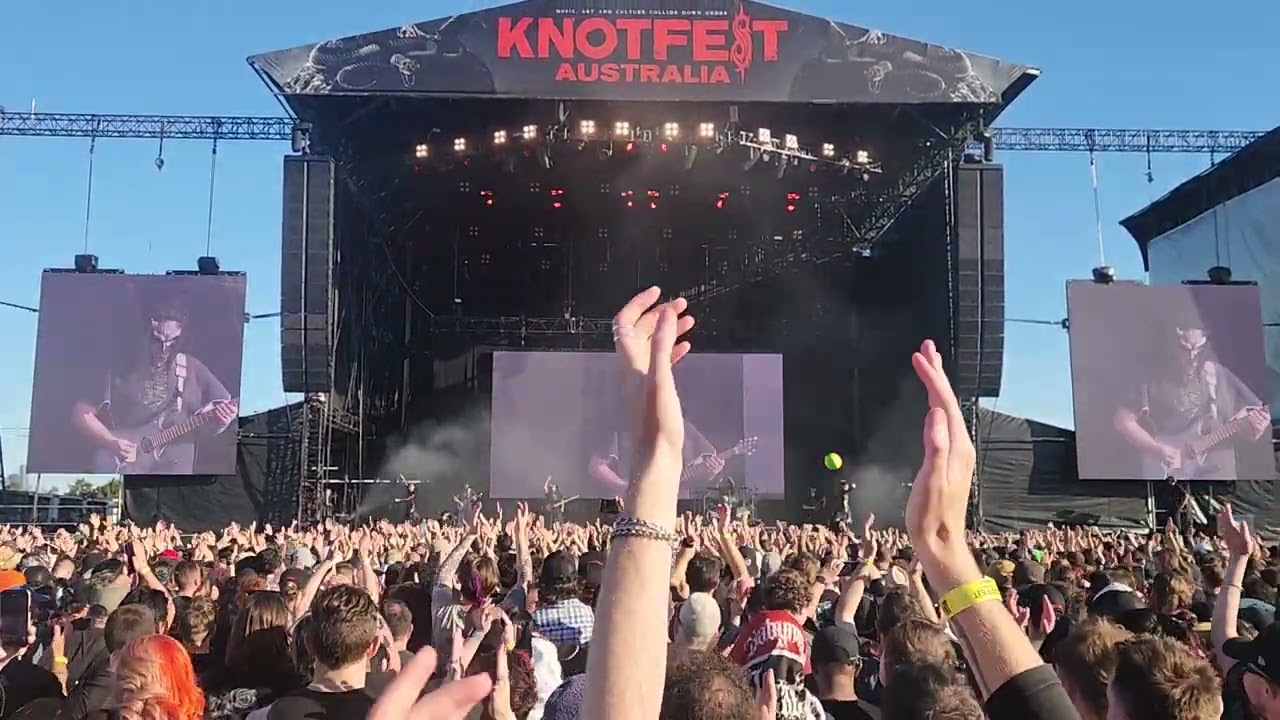 Distortion - BABYMETAL - Knotfest Melbourne 2025 - AMATEUR RECORDING