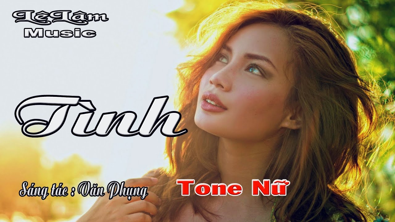 Karaoke - TÌNH Tone Nữ | Văn Phụng | Lê Lâm Music
