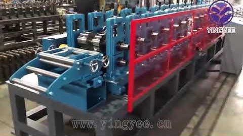 Automatic width change stud and track roll forming machine/stud and track roll forming machine