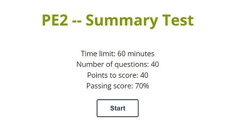 Python Essentials 2 Summary Test with explanation