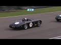 Legendary Aston Martin DB3 battles 400hp V8 Kurtis at Goodwood