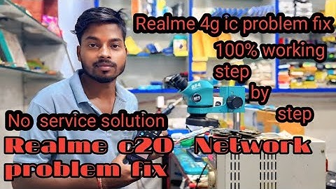 Realme c20 No service problem (  network problem fix  ) Realme c11, c20, c21y all network problem