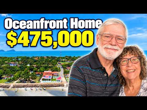 Punta Chame Oceanfront 6000sf Home Only $475000