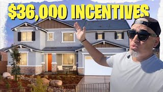 The Best Incentives on No HOA New Homes In Perris CA | Huge New Houses in Southern California