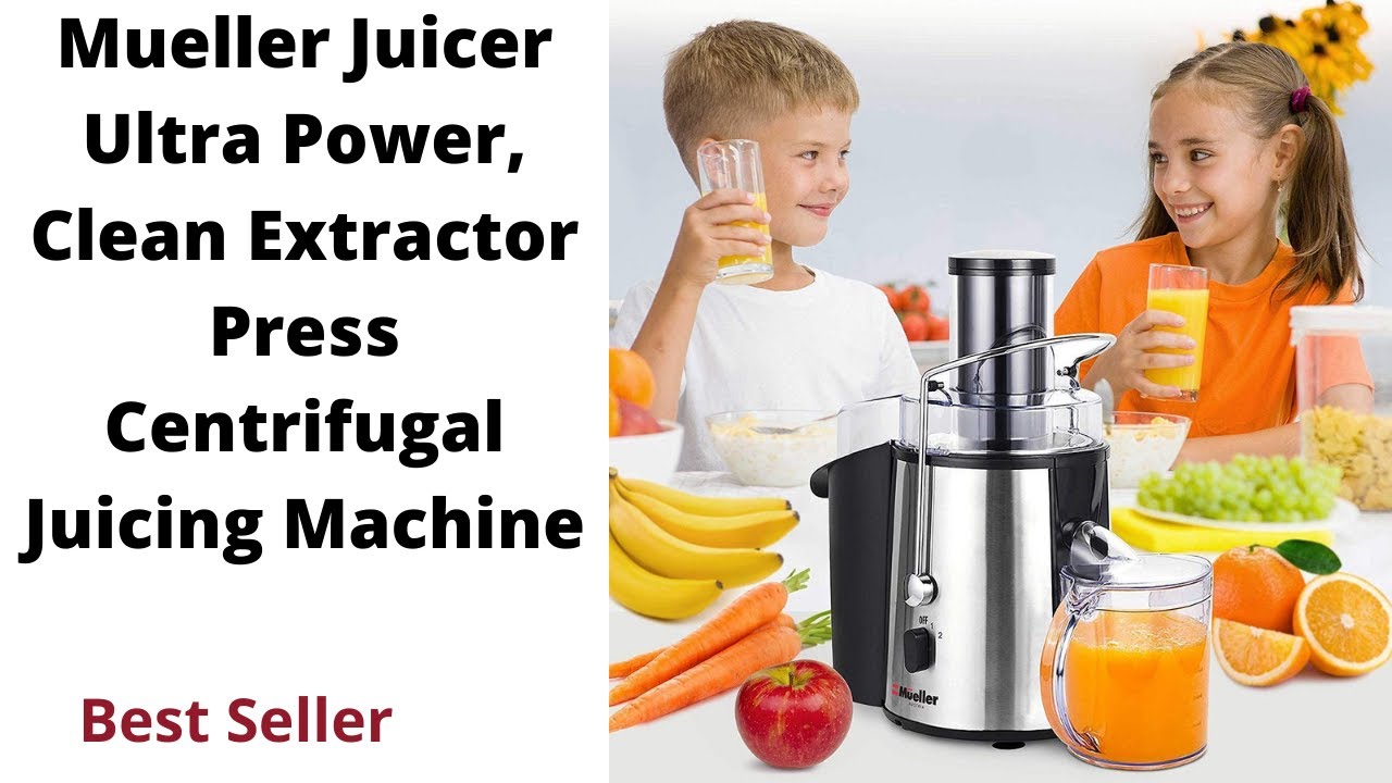 Mueller Juicer Ultra Power, Easy Clean Extractor Press Centrifugal