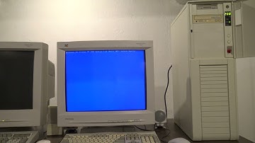 Windows NT 3.51 startup bootup Dual Pentium Pro Its your childhood dream in the 90s in the BACKROOMS