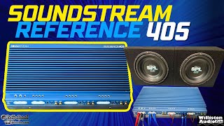 Old School Soundstream Reference 405 Amp Dyno Test