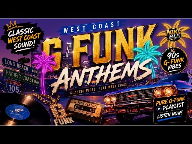 Eazy-E — Real West Coast G-Funk 🔥 90s Gangsta Rap Classics (1990