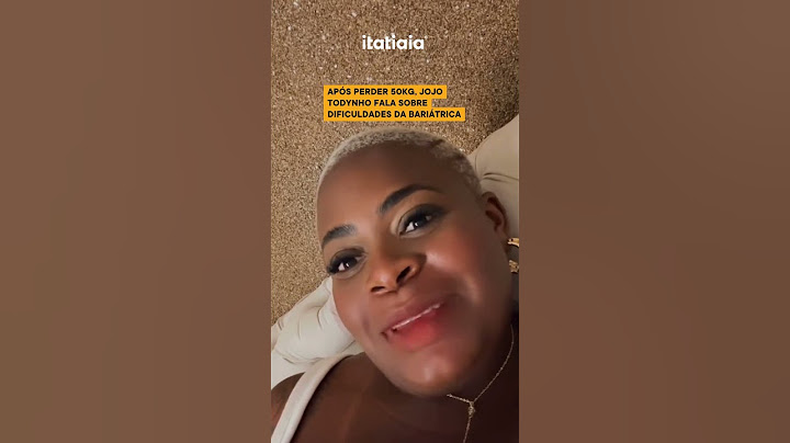 APÓS PERDER 50KG, JOJO TODYNHO FALA SOBRE DIFICULDADES DA CIRURGIA BARIÁTRICA