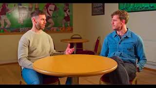 Proud Ulster Scot Neil Mcm Welcomes Ireland Rugby Legend Andrew Trimble To Cushendall Gaa Club