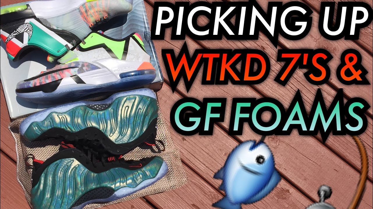 Camping & Copping WTKD 7's & Gone Fishin' Foams 