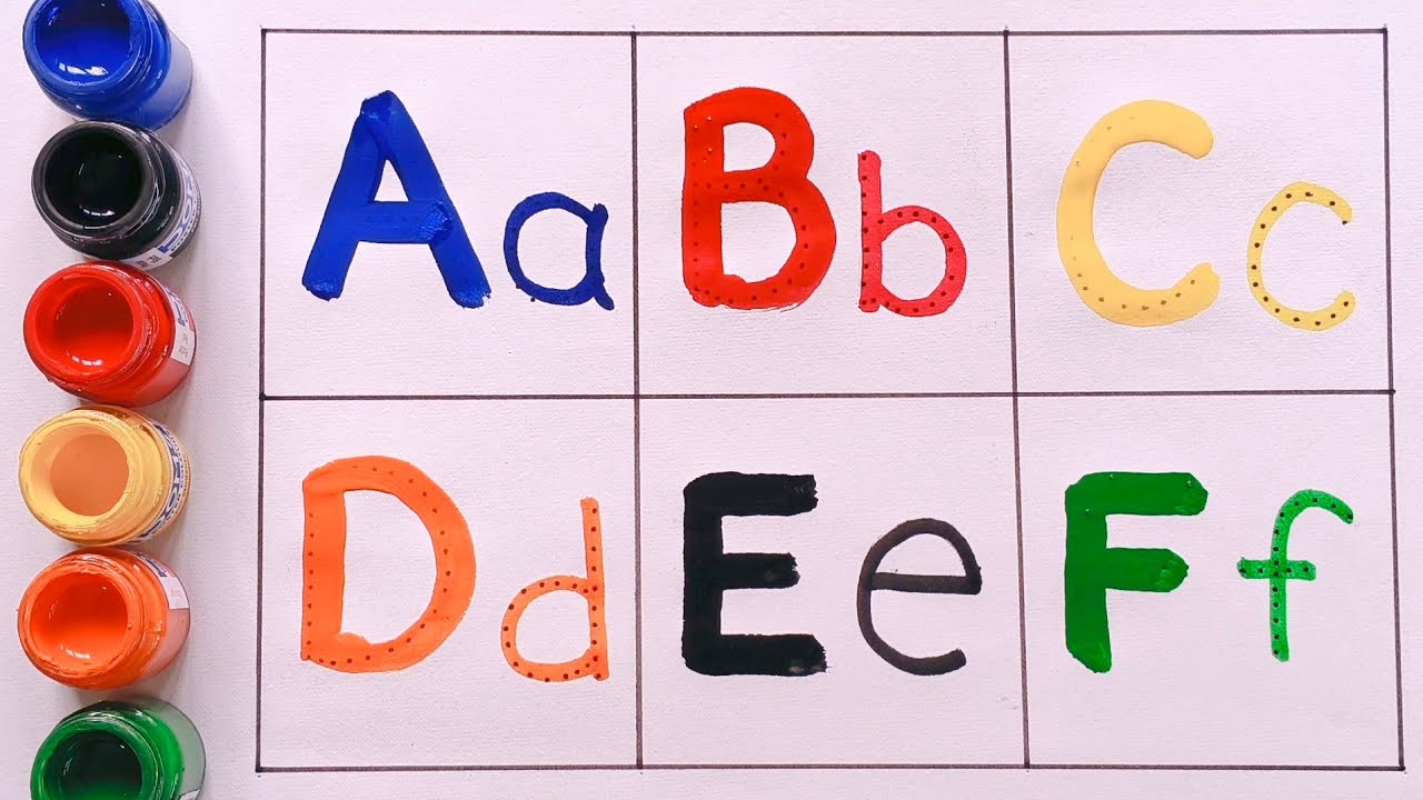 Alphabet, ABC song, ABCD , A to Z, Collection for writing along dotted ...