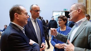 German coalition talks reach next level as CDU and SPD negotiations intensify