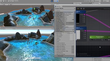 Sea Water Shader made in unity3d -part3