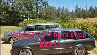 Volvo 240 gen 3 hemi swap