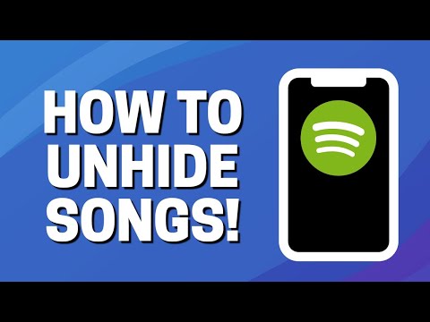 How To Unhide Songs On Spotify