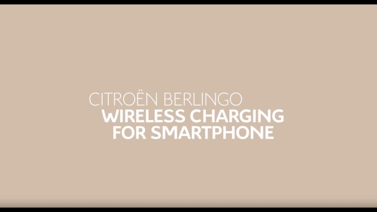 danmark sygeforsikringen Citroën Berlingo Wireless charging