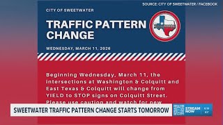 New Traffic Pattern for Residents of Sweetwater