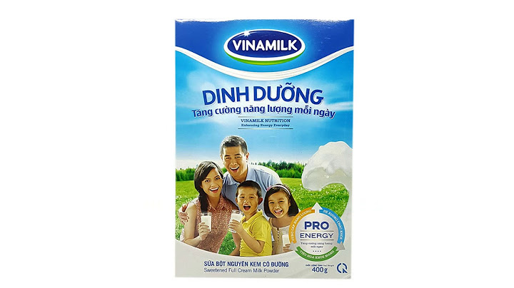 Hướng dẫn pha sữa bột vinamilk loại hộp giấy 400mg