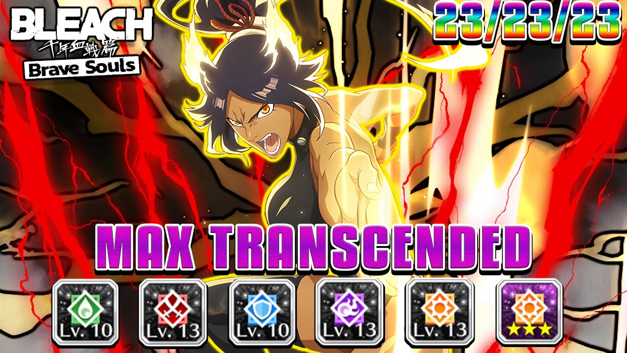 ПРОСТО СЛОМАН. БОЛЬШЕ НЕЧЕГО ДОБАВИТЬ! Max Transcended T23 TYBW Yoruichi Showcase | Bleach Brave ...