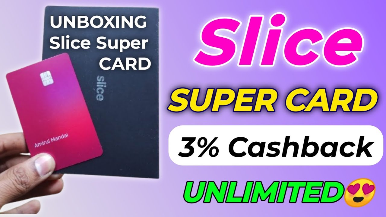 slice super credit card Unboxing | slice credit card invite code | slice super card