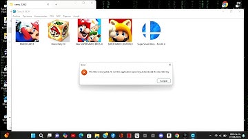 Error this title is encrypted en CEMU, SOLUCIÓN DEFINITIVA.