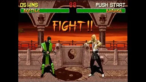 Mortal Kombat 2 - PC - Reptile playthrough
