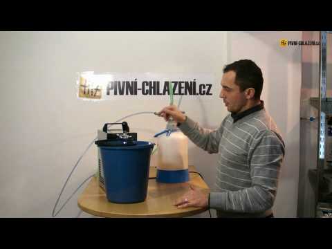 Sanitace pivního chlazení a výčepního zařízení pomocí sanitační sady