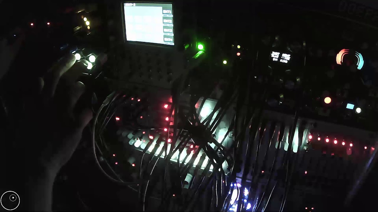 Varigate 8+, 2x Voltage Block, 2x Plaits - Extended Karplus-Strong [Rings' red mode] +BIA