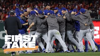 First take's stephen a. smith and max kellerman react to the chicago
cubs winning nlds series vs. washington nationals. ✔ subscribe espn
on youtub...