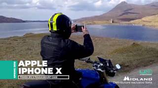 iPhoneX - Custodia protettiva da moto