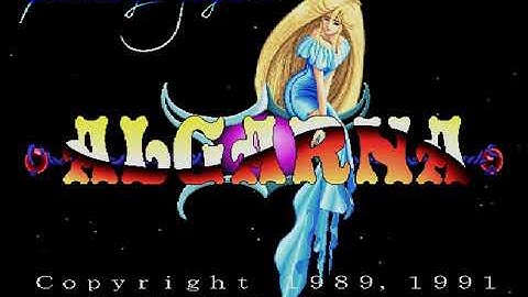 アルガーナ for SHARP X68000　オープニング