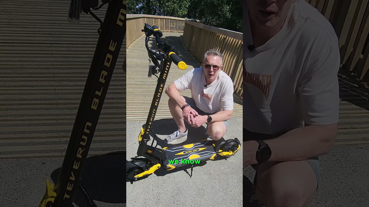 Review of Teverun Blade Mini Pro by Jonno Leonard @electricscootershop2388