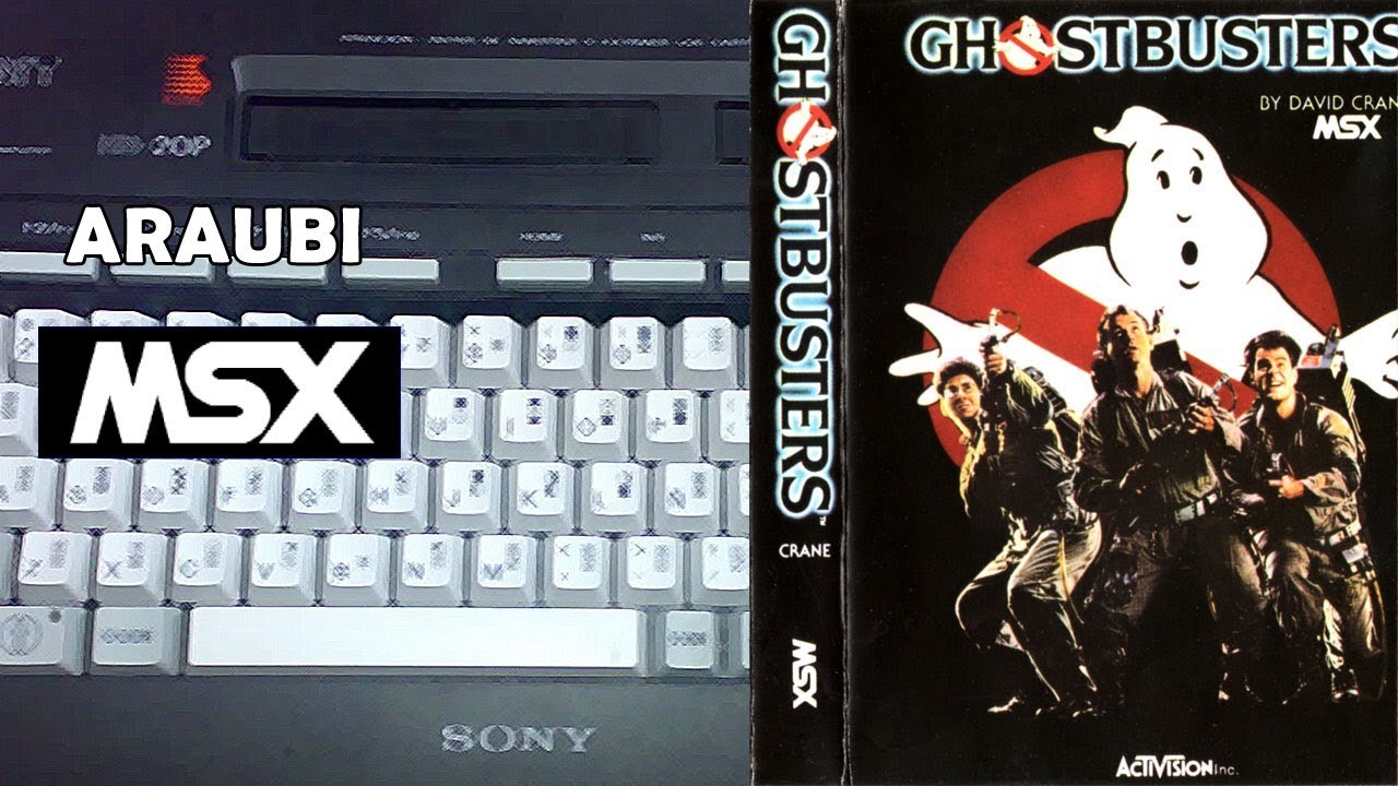 Ghostbusters (Activision, 1985) MSX [235] Walkthrough - YouTube