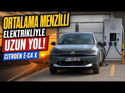 Şarj'da Ne Kadar Bekletti? Ankara-Sivas | Elektrikli Citroen E-C4X Uzun Yol! | Otomobil Günlüklerim 