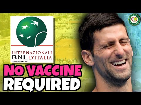 Djokovic ALLOWED to play in Rome 2022 | GTL Tennis News