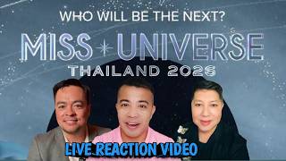 MISS UNIVERSE THAILAND 2026 LIE REACTION VIDEO