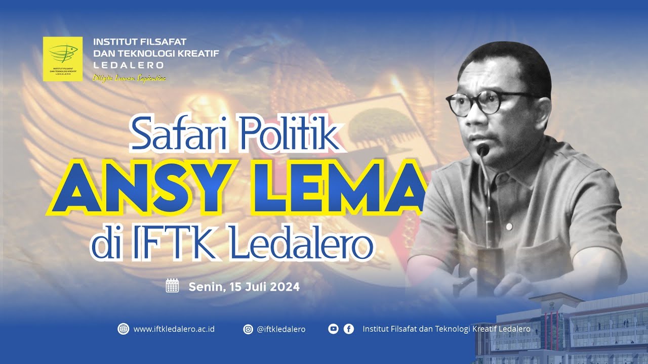 Safari Politik Ansy Lema di IFTK Ledalero