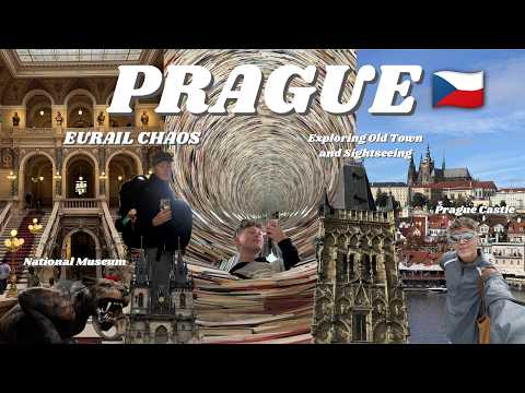 Prague Was Amazing... But My Train Journey Was Chaos 🇨🇿 | Europe Travel Vlog