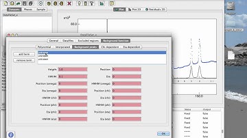 Debye Scherrer 2D curved image integration and analysis
