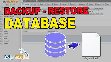 Cara Backup dan Restore Database MySQL di Command Prompt (CMD) | Query SQL Tutorial