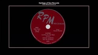 (1952) RPM 373-A ''Lucile'' Rosco Gordon