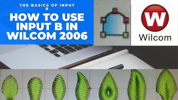 How to use INPUT B in wilcom 2006 | The basics of input b | wilcom 2006 | input b | amrish virani