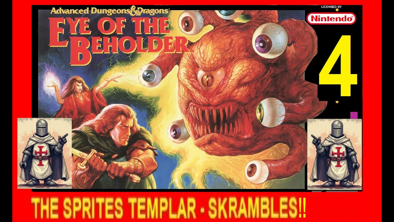 AD&D EYE OF THE BEHOLDER V4 - SNES - Skwatter's SKRAMBLES!