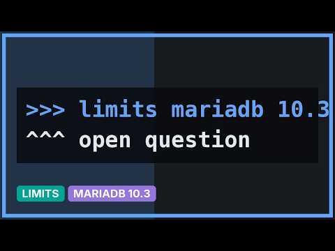 MySQL logging max_questions resource