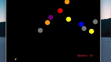Simple Cannon balloon shooting game with Python 3 and Turtle.