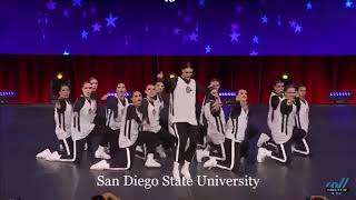 SDSU Dance Team UDA Nationals Hip Hop Routine 2020