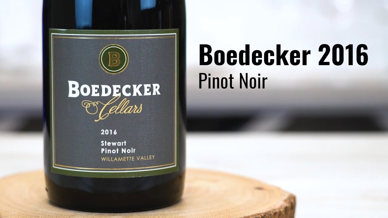 Boedecker 2016 Pinot Noir, Steward, Willamette Valley | Wine Expressed