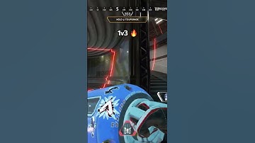 1v3 in rank 😏 #apexlegends