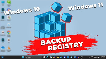 How to Backup Entire Registry in Windows